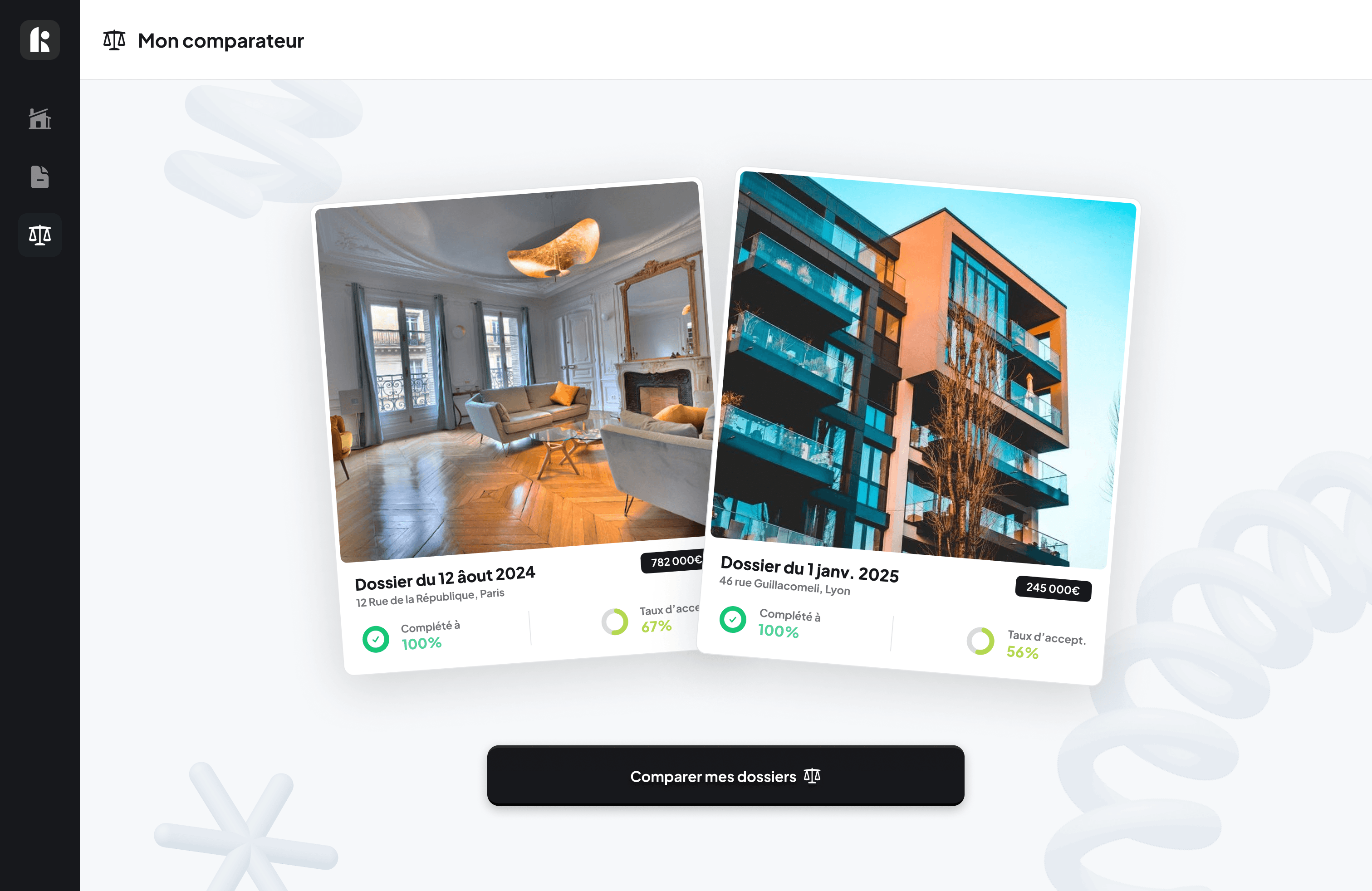 Landing page preview